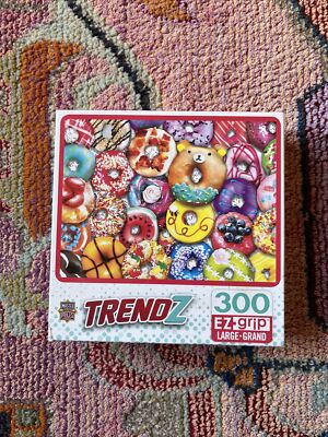 MasterPieces Trendz DONUT RESIST 300 piece puzzle COMPLETE