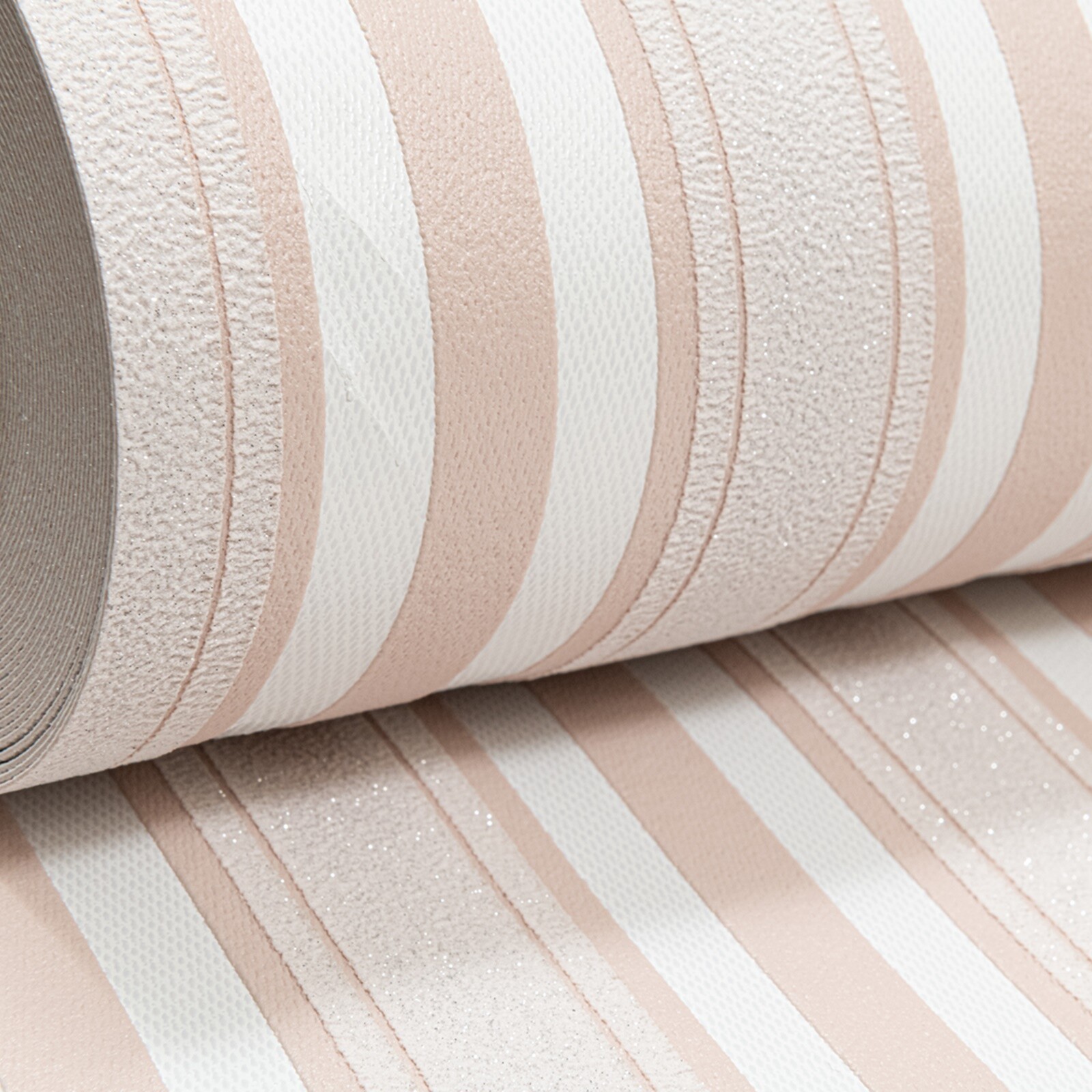 Glitter Striped Wallpaper Paste The Wall Textured Heavy Vinyl Feature