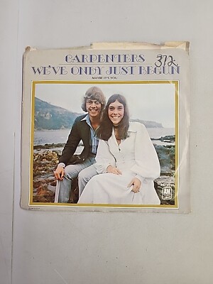 Carpenters - We've Only Just Begun - RECORD SLEEVE ONLY (45RPM 7 ) (SLV179) 