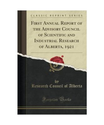 First Annual Report of the Advisory Council of Scientific and Industrial Researc