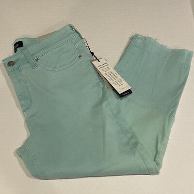 NYDJ capri with Released Hem size 6 NWT pale Caban $99 READ | eBay