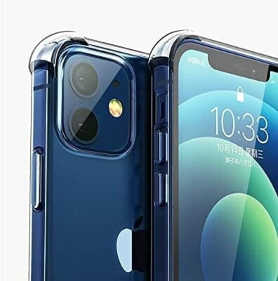 Schutz Hülle für iPhone 14 Plus Handy Case Cover Bumper mit verstärkten Ecken