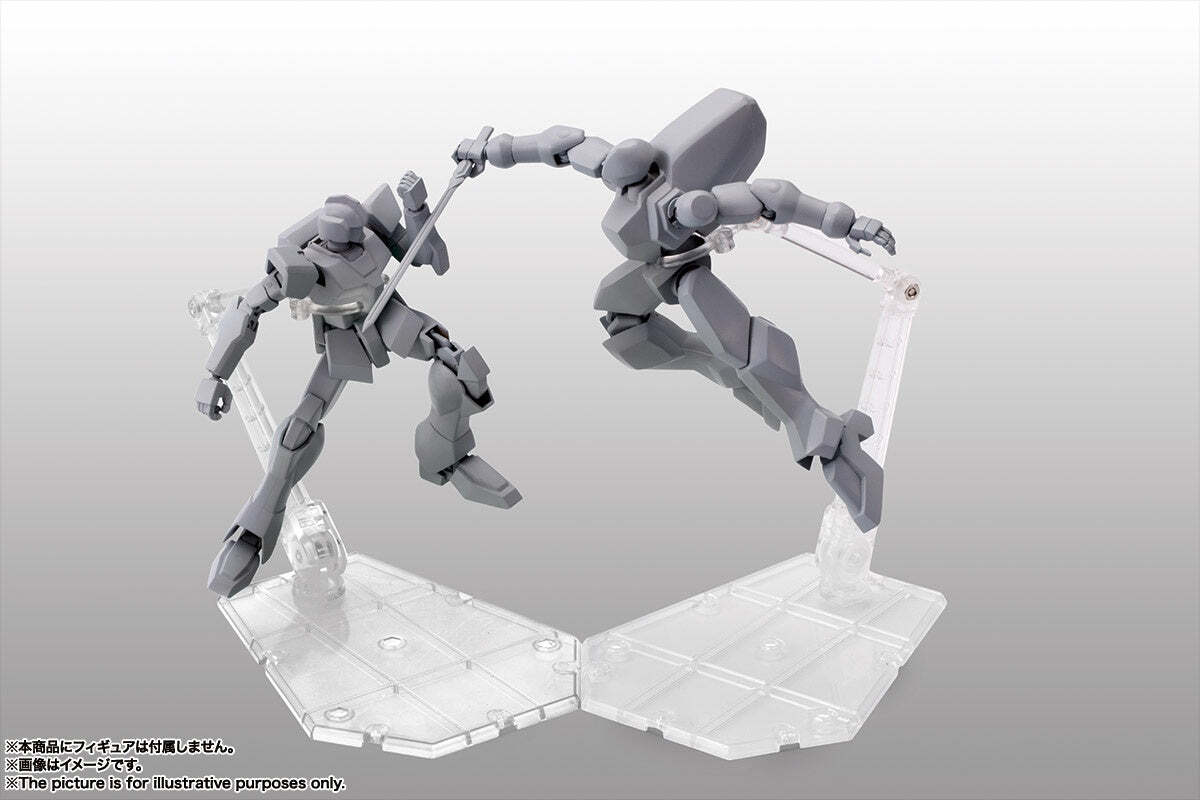 Bandai Tamashii Nations Tamashii Stage Act. 5 for Mechanics Stand Support (Clear