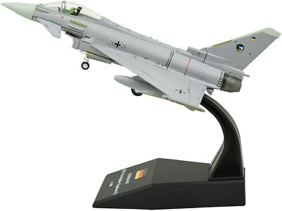 1:100 Eurofighter Typhoon Fighter Metal Diecast Plane Model,German Air Force