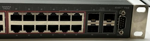 Nortel 4548GT-PWR 48 Port Ethernet Routing Switch with Rack Tabs - TESTED!! - Picture 4 of 11