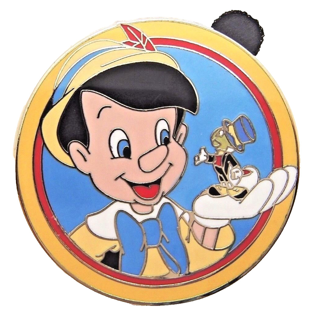 Disney Pin Best Friends Mystery Series - Pinocchio & Jiminy Cricket [90184]