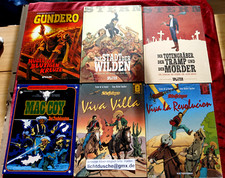 Stern 1+2 Gundero Mac Coy Viva Revolution Western 6 x Hardcover