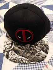 Marvel Deadpool Ball Cap Hat Snapback Baseball Cap