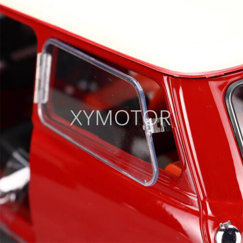 SUNSTAR Tiny 1/12 Mini Cooper S Monaco 1964 modellino auto pressofuso in lega rosso regali - Foto 12 di 15