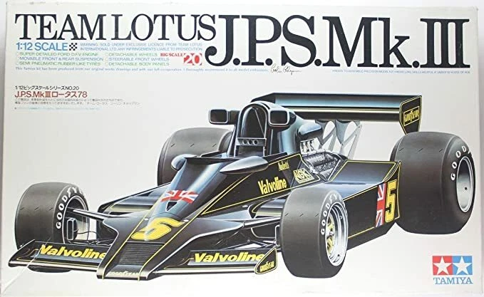 TAMIYA TEAM LOTUS J.P.S.Mk.III JPS 1/12 Model Kit SERIES Big Scale