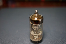 EARLY MULLARD LONG PLATE ECC83 / 12AX7 AUDIO TUBE / mC1 B6F / 1956