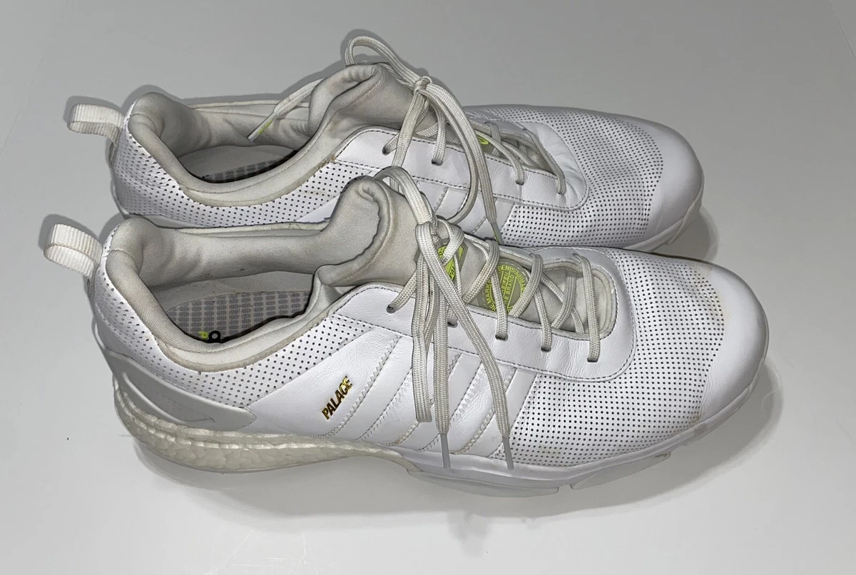 Adidas x PALACE Boost Golf Shoes White Size 14 EUC