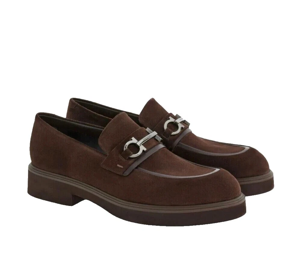 Salvatore Ferragamo Solid Casual Shoes for Men