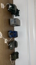 -VINTAGE SET OF 5 RARE DINKY TOYS US ARMY VEHICLES-