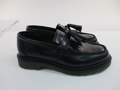 Doc Dr. Martens Adrian Black Tassel Loafer Men s Size 5  Women 6