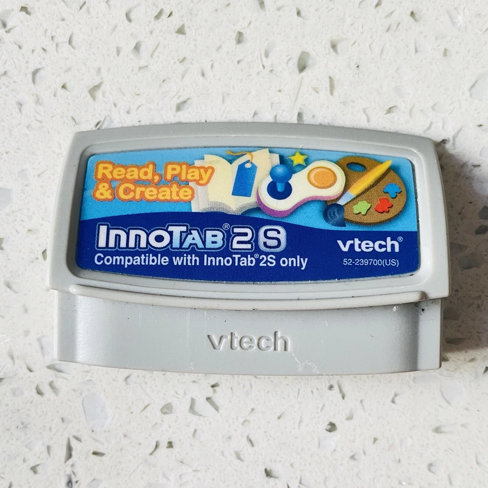 VTech InnoTab 2 S 2S Read Play Create Game Cartridge Cart only 52-239700(US) - Image 2 of 4