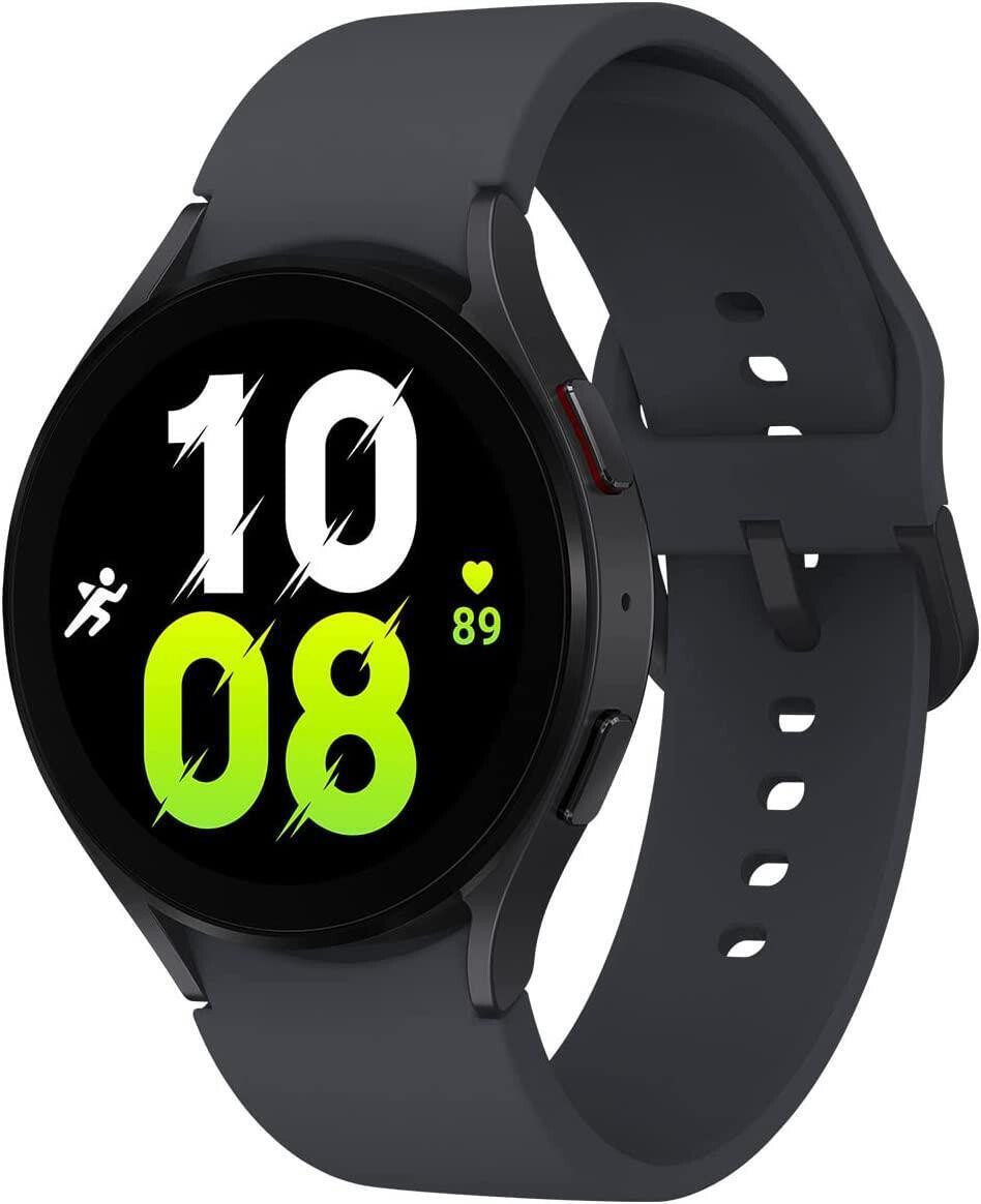 Samsung Galaxy Watch5 44mm SM-R910 Aluminium GPS  Smartwatch Black (UK Version)