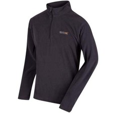 Image of Regatta Thompson Light Weight Micro Fleece Half Zip Washable Quick Dry Top S-3XL