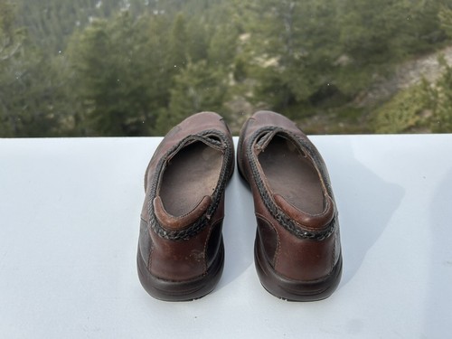 Merrell Tetra Sprite Sattel geflochten braun Mary Janes Schuhe J40070 Größe 6 US - Bild 4 von 5