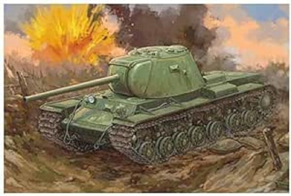 Trumpeter 1:35 Scale Russian Kv-3 Heavy Tank Model Kit