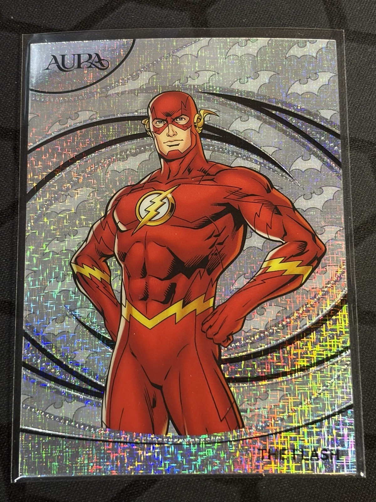 2025 Kakawow Aura DC Trading Cards Bat Card #ADC-IBF-04 The Flash /380