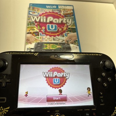 Wii Party U Nintendo Wii U 2013 Game Tested No Manual