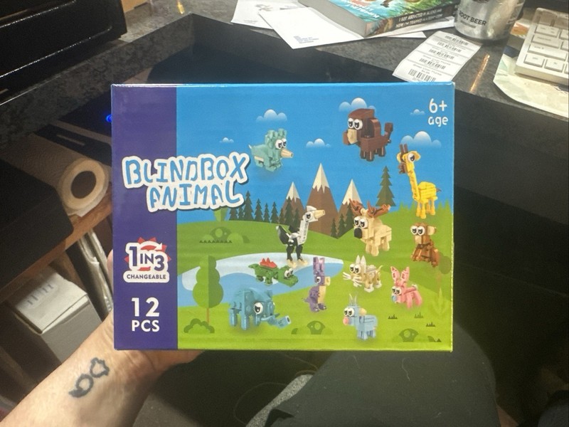 LOT OF 3 • DIY Animal 12 Pack Building Blocks • Each Model Is 3 In 1 Legos