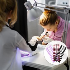  72pcs faux ongles en plastique artificiel pour bricolage familial ou salon