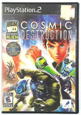 Ben 10: Cosmic Destruction   PlayStation 2 PS2   Tested   NTSC   Action Game