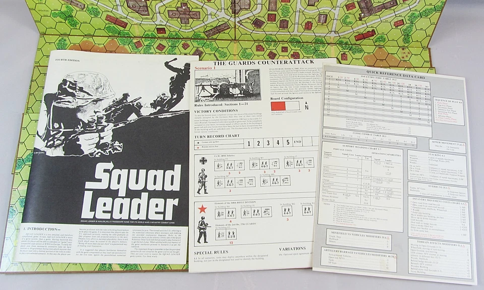 Squad Leader: Base Game: 4th Edition: Avalon Hill Vintage Game - Image 4 of 4