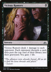 Vicious Rumors #89 Guilds of Ravnica Common