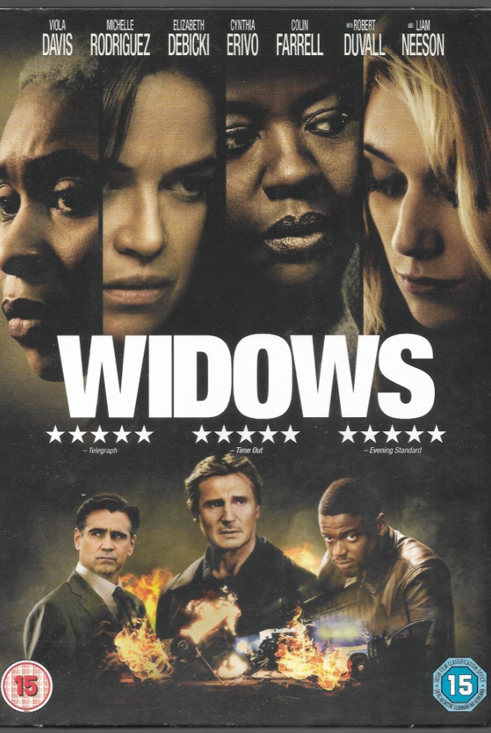 Widows DVD In Slip Cover Liam Neeson Colin Farrell