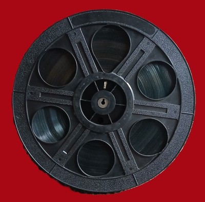 35MM SCOPE TRAILER REEL-TEN TRAILERS WOUND ON A 2000' REEL-LOW FADE COLOR