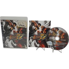 Street Fighter IV Sony PlayStation 3 PS3 Game Complete w/ Manual Tested Working