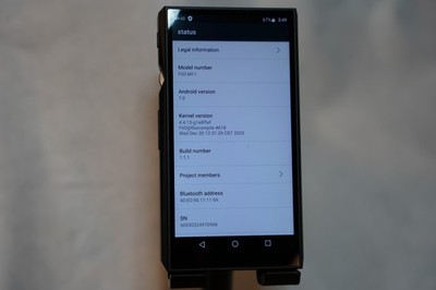 FiiO M11 32GB Hi-Res Digital Audio Player DAP AK4493 Balanced 2.5/4.4mm