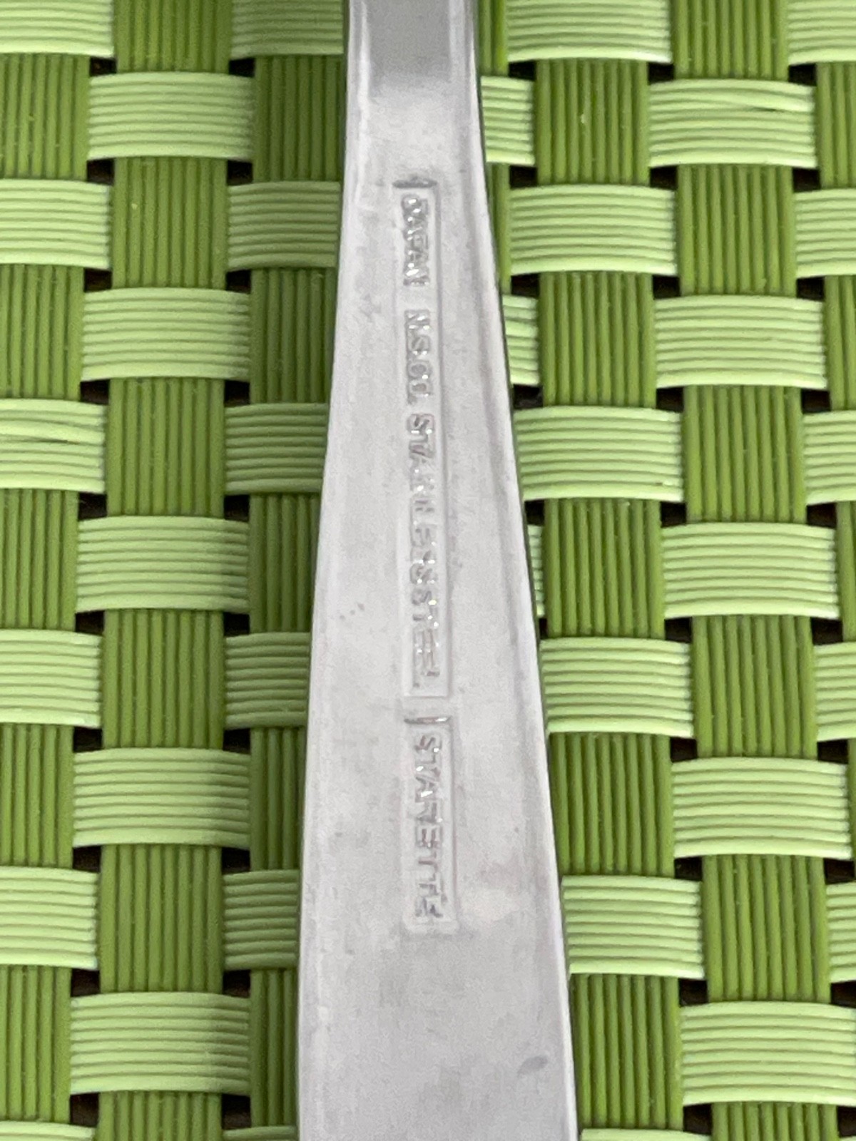 National Stainless STARETTE Set of 2 Forks Asterisks Japan Flatware