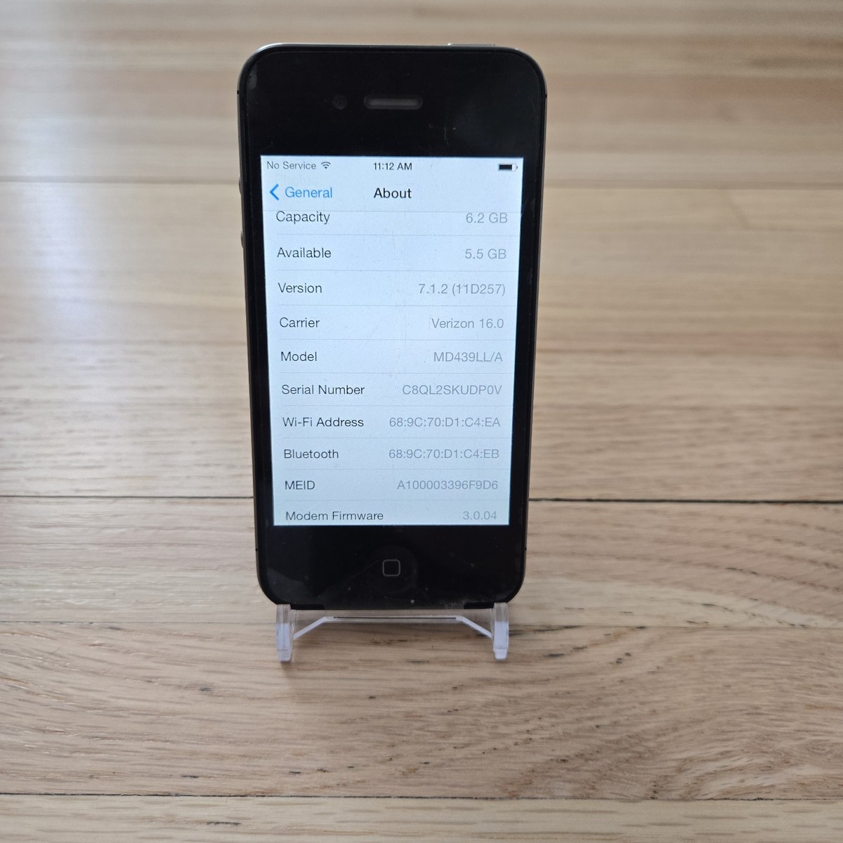 Apple iPhone 4 - 8 GB - Black (Verizon) for sale online | eBay