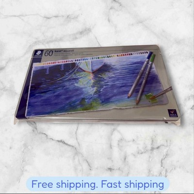Staedtler Karat Aquarell Workshop 60 Watercolour Pencils BRAND NEW SEALED SHIP