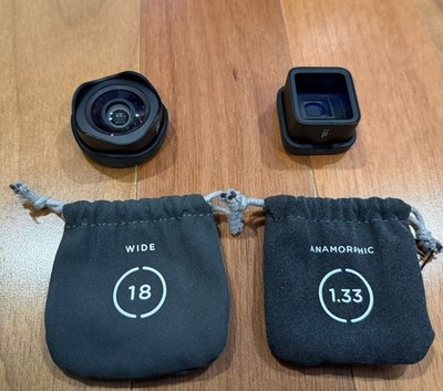 Moment 18mm & 1.33 Anamorphic Tele Lens With Cap - M Series Lens (with bags)