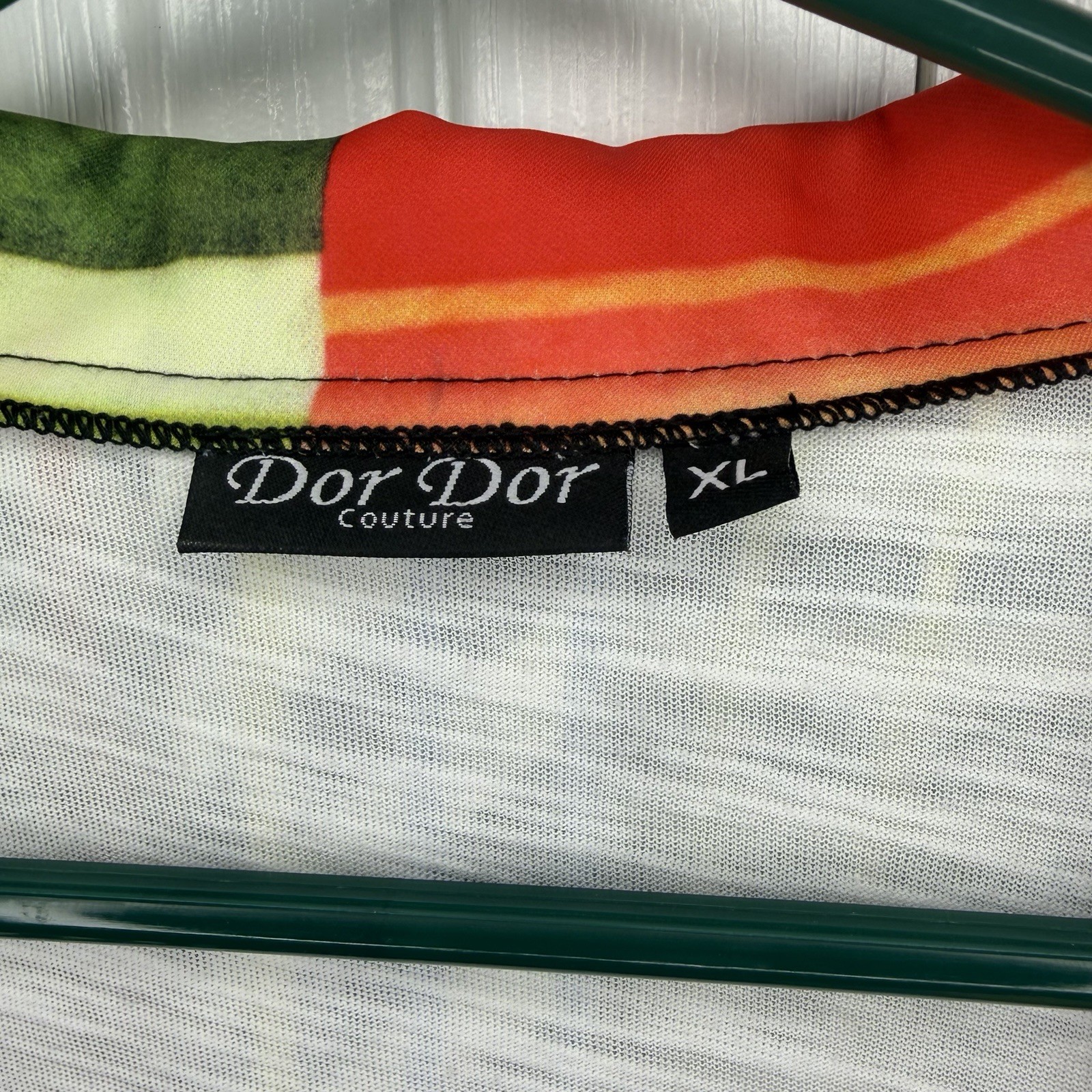 Colorful Geometric Patterned duster cardigan or s… - image 3