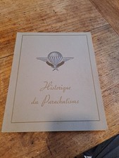 Livre Historique Du Parachutisme.upac 1963