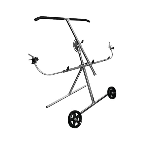 LAUCO Universal Panel and Bumper Stand – Adjustable Car Painting & Repair Stand