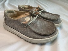Hey Dude Wendy Y Metallic Sparkle Kids 11 Toddler 11 Glittery Sparkly