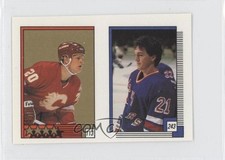 1988-89 O-Pee-Chee Album Stickers Gary Suter David Shaw #113-243 0f4
