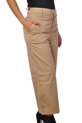 Damen Senkbeinhose Latein Farbe Beige