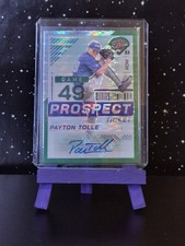 2024 Panini Prospect Edition Payton Tolle #80 Auto Holo Silver /25 (RC) Red Sox
