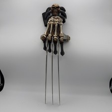 17  Skull And Bones Gauntlet Style Hand Claw Gothic Horror Cosplay Prop