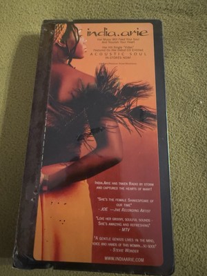 India Arie Acoustic Soul Sealed VHS Tape