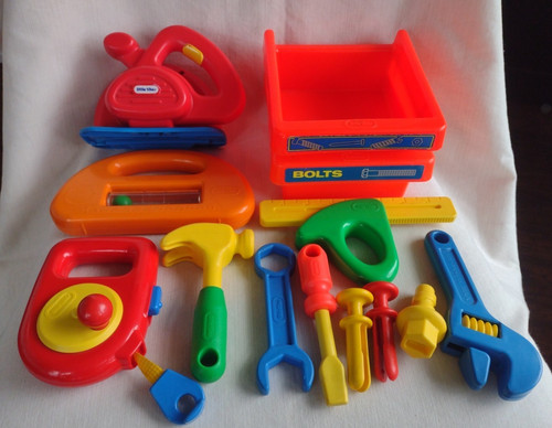 Vintage Little Tikes Workshop Tool Lot