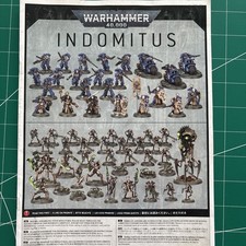 Indomitus Warhammer 40k Necron Half, New On S...